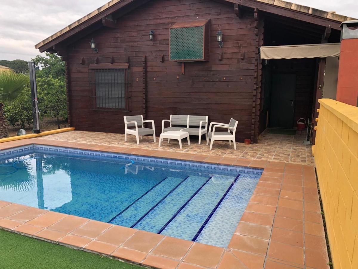 Casa De Madera El Oasis El Palomar Βίλα Σεβίλλη Εξωτερικό φωτογραφία
